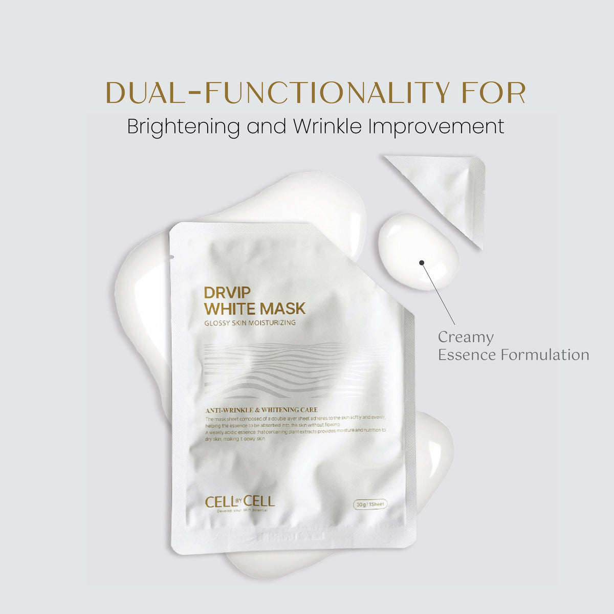 DR VIP White Mask 30g (5st)