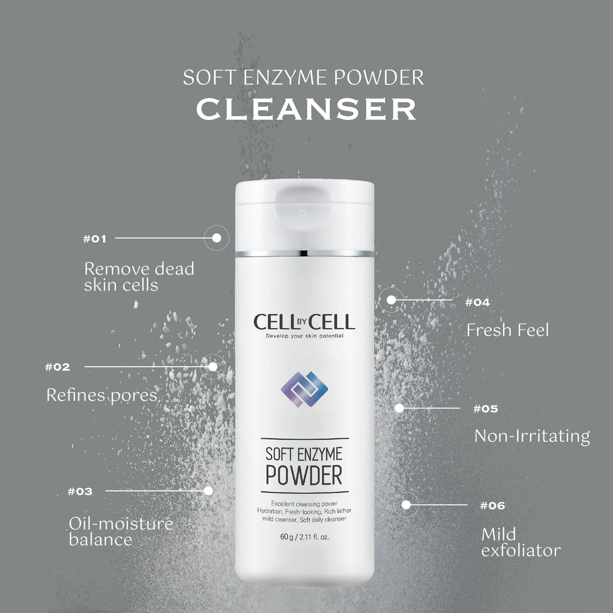 Soft Enzyme Powder 60g